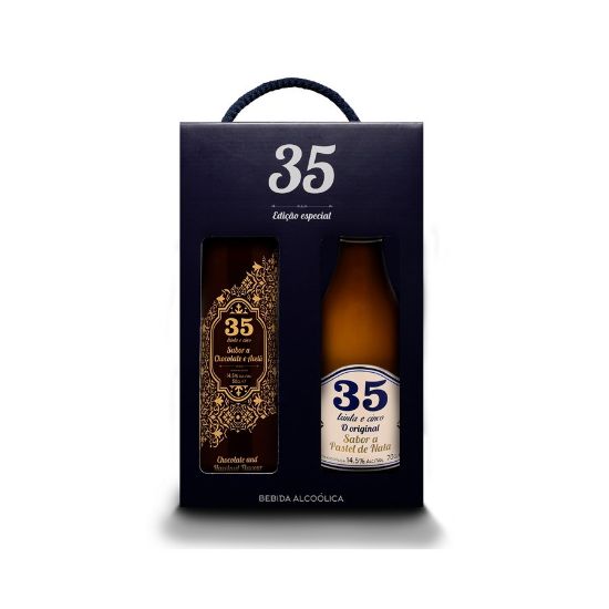 Imagem de CJ LICOR 35 70CL + LICOR CHOCOLATE 50CL