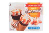 Imagem de Gelado Cones Amanhecer Caramelo Cong 6 X 120 Ml