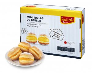 Imagem de MINI BOLA BERLIM C/CREME MASTERCHEF 45GR