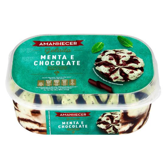 Imagem de GELADO AMANHECER MENTA CHOCOLATE 950ML