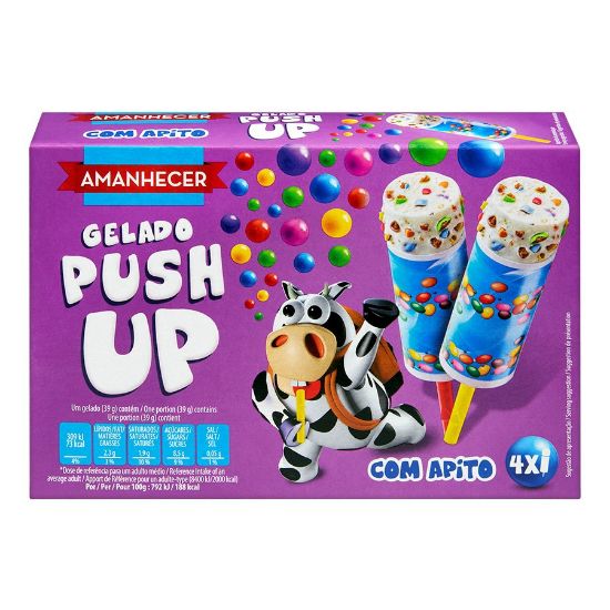 Imagem de GELADO AMANHECER PUSH UP SMARTIES 4X80ML