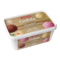 Imagem de Gelado Amanhecer Gelato Tri Sabor Baunilha + Chocolate + Morango 2 L