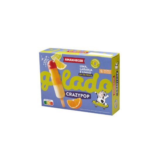 Imagem de GELADO AMANHECER CRAZYPOP 8X46ML