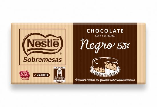 Imagem de TABLETE CHOCO 53% CULINÁRIA NESTLÉ 200G