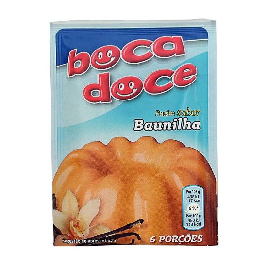 Imagem de PUDIM BOCA DOCE BAUNILHA 22G