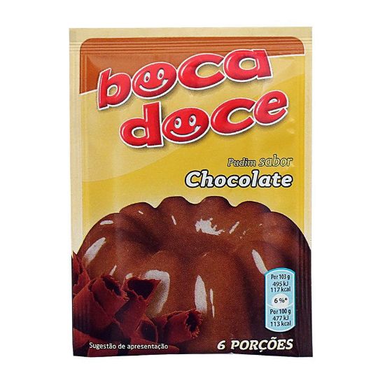 Imagem de PUDIM BOCA DOCE CHOCOLATE 22G