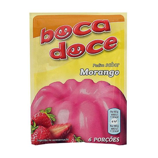 Imagem de PUDIM BOCA DOCE MORANGO 22G