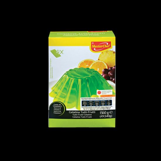 Imagem de GELATINA MCHEF TUTTI FRUTTI 4X340GR