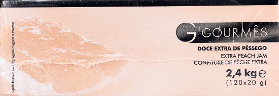 Imagem de DOCE GOURMES PESSEGO 120X20GR