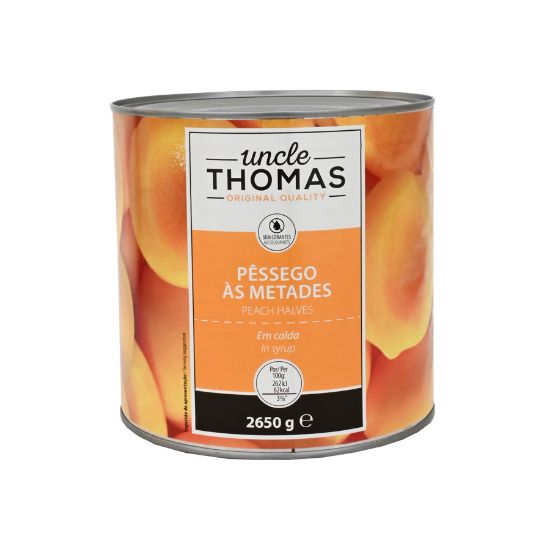 Imagem de PESSEGO EM CALDA UNCLE THOMAS LATA 2,650
