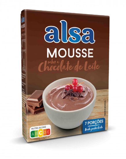 Imagem de MOUSSE DE CHOCOLATE DE LEITE ALSA 132G