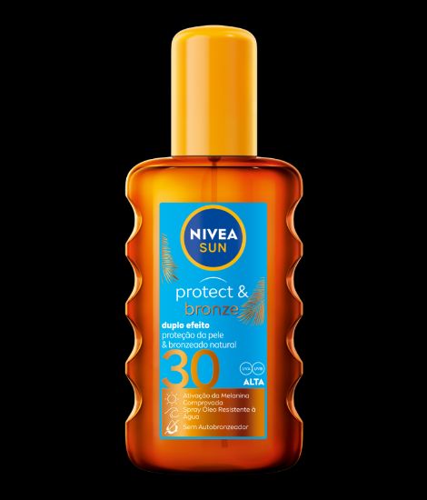 Imagem de ÓLEO SP NIVEA SUN PROT&BRONZE FP30 200ML