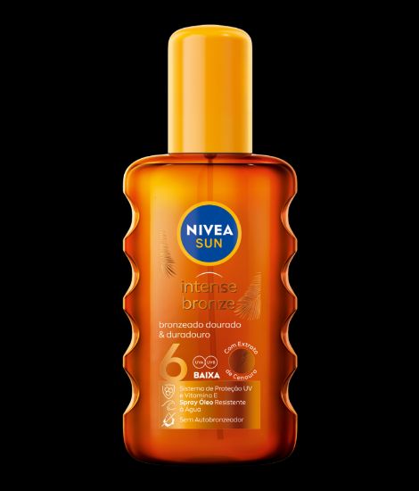 Imagem de ÓLEO SPRAY NIVEA SUN CENOURA FP6 200ML