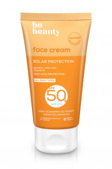 Imagem de CREME SOLAR FACIAL SPF50 BE BEAUTY 50ML