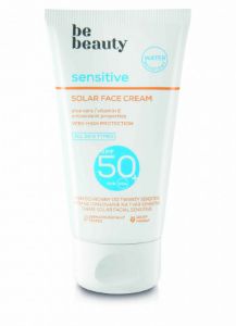 Imagem de CREM FACIAL SENSITI BE BEAUTY SPF50+50ML