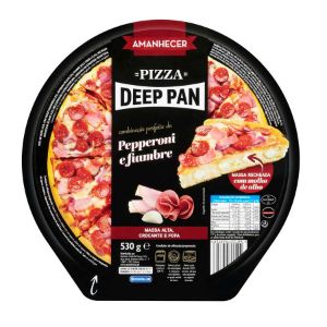 Imagem de PIZZA DEEP PAN PEPPERONI AMANHECER 530GR
