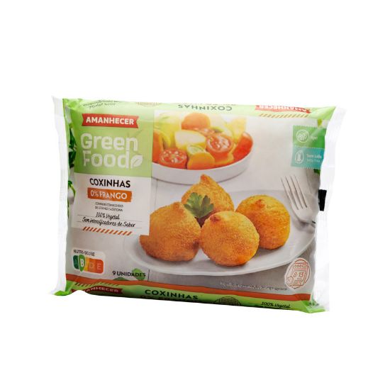 Imagem de Coxinhas 0% Frango Amanhecer Green Food9 Un 360 G