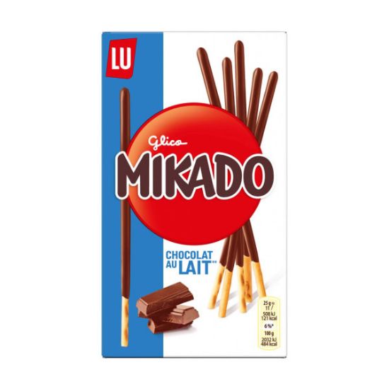 Imagem de BOLACHA LU MIKADO CHOCOLATE LEITE 75G