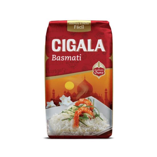 Imagem de ARROZ CIGALA BASMATI BRAJMA 1KG