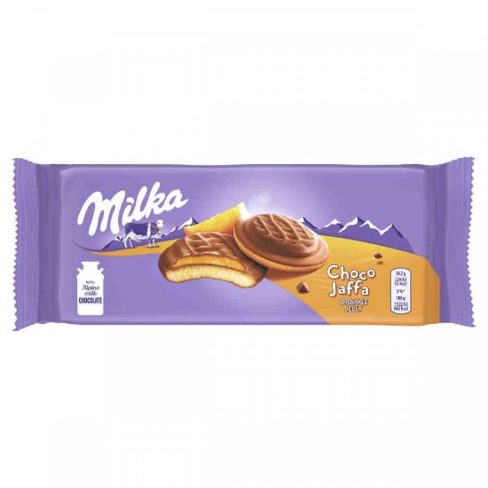 Imagem de BOLACHA MILKA CHOCOJAFFA LARANJA 147G