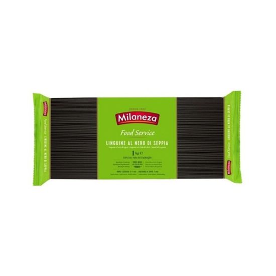 Imagem de MASSA LINGUINE AL NERO MILANEZA 1KG