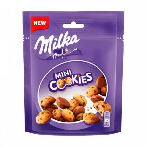 Imagem de BOLACHA MILKA MINI COOKIES 110G