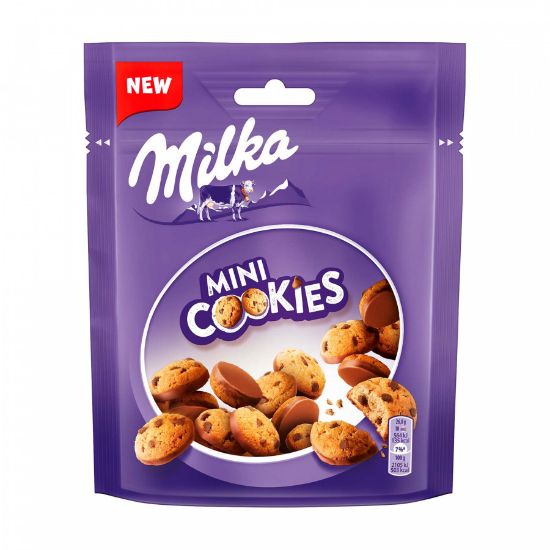 Imagem de BOLACHA MILKA MINI COOKIES 110G