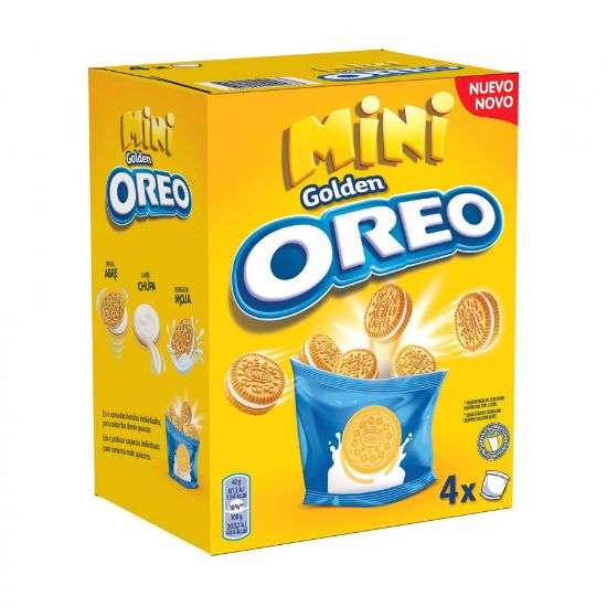 Imagem de BOLACHA OREO MINI GOLDEN 4X40G