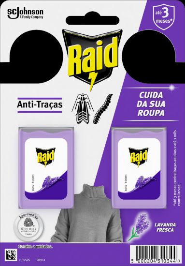 Imagem de ANTI-TRAÇA RAID GEL LAVANDA 2UN