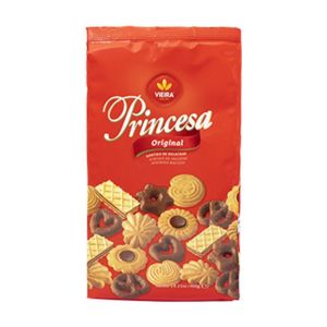 Imagem de BOLACHA VIEIRA SORTIDO PRINCESA 400G