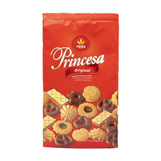 Imagem de BOLACHA VIEIRA SORTIDO PRINCESA 400G