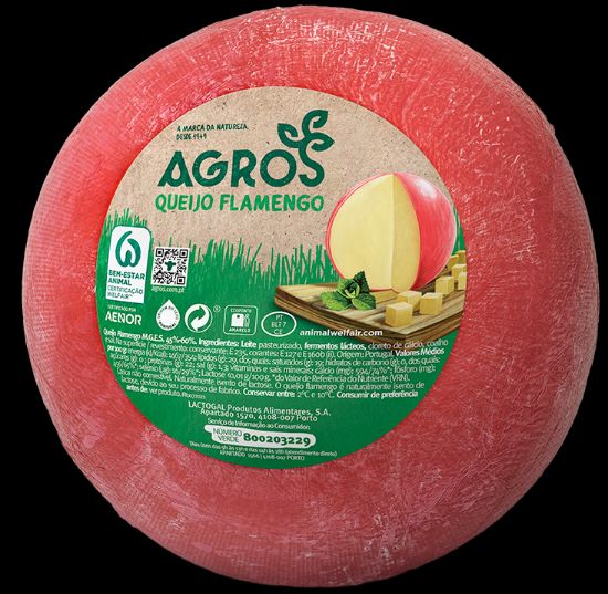 Imagem de QUEIJO FLAMENGO BOLA AGROS KG