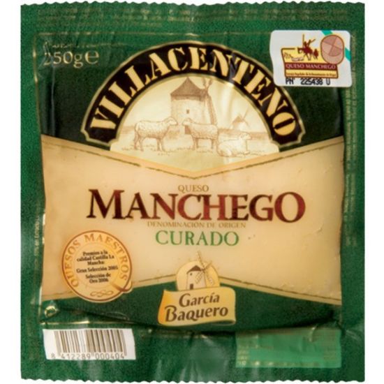 Imagem de QUEIJO MANCHEGO DOP VILLACENTENO 250G