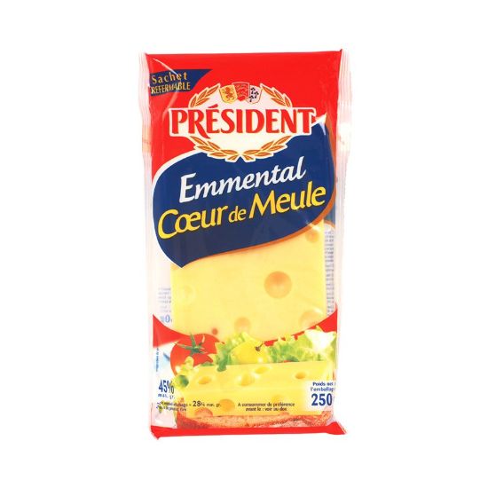 Imagem de QUEIJO EMMENTAL PRÉSIDENT 250G