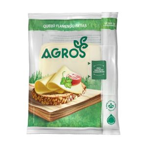 Imagem de QUEIJO FLAMENGO FATIADO AGROS 200G