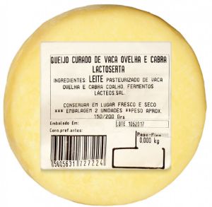 Imagem de QUEIJO CURADO MISTURA LACTOSERTÃ 2X90GR
