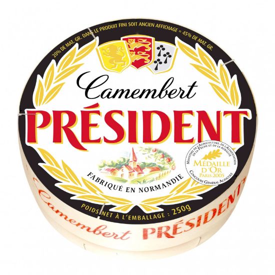 Imagem de QUEIJO CAMEMBERT PRÉSIDENT 250G