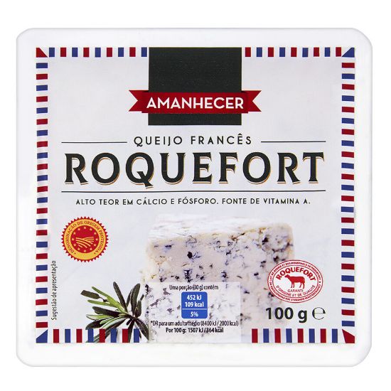 Imagem de QUEIJO AMANHECER  ROQUEFORT 100GR