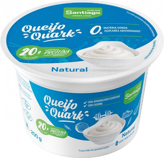 Imagem de QUEIJO QUARK SANTIAGO NATURAL 200G