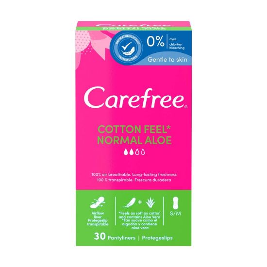 Imagem de PROTECTOR CAREFREE ALOE VERA 30UN