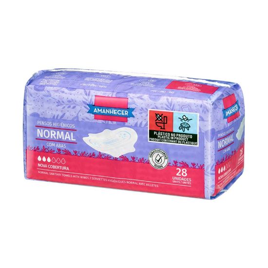 Imagem de PENSO HIG AMANHECER NORMAL ABAS 28