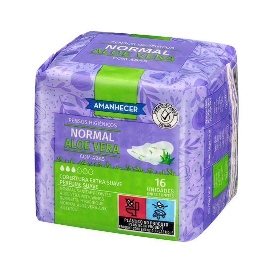 Imagem de PENSO HIG AMANHECER ALOE NORM ABAS 16
