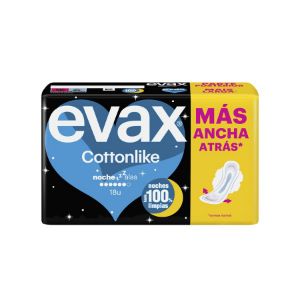 Imagem de PENSO EVAX COTTON NOITE ABAS 18UN