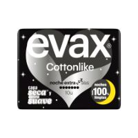 Imagem de PENSO HIG EVAX COTTON NOITE EXT ABAS 10