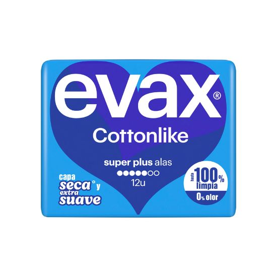 Imagem de PENSO HIG EVAX COTTON SUPERPLUS ABAS 12