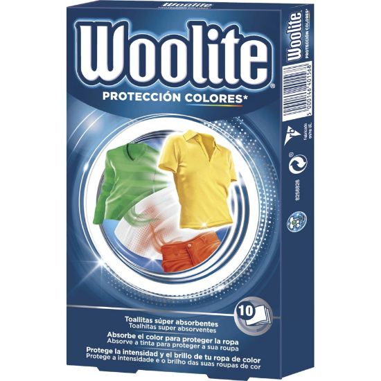 Imagem de TOALHITAS WOOLITE COLOR PROTECTION 10UN