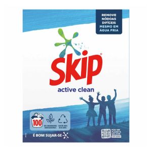 Imagem de DETERGENTE PÓ SKIP ACTIVE CLEAN 100 D