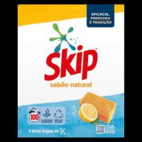 Imagem de DETERGENTE PÓ SKIP SABÃO NATURAL 100D
