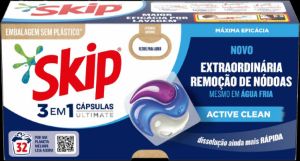 Imagem de CÁPSULAS SKIP ACTIVE CLEAN 32 D