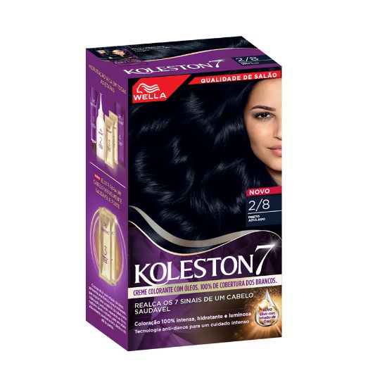 Imagem de KOLESTON PRETO AZULADO 2/8